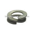 carbon steel double coil spring washer, black double coil spring washer